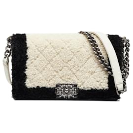 Chanel-CHANEL Handbags T.  Leather-White