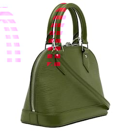 Louis Vuitton-LOUIS VUITTON Handbags T.  Leather-Red