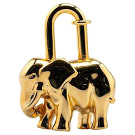 Hermès-HERMES Bag charms T.  Metal-Golden