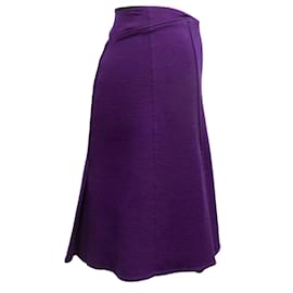 Autre Marque-NON SIGNE / UNSIGNED Skirts T.International S Wool-Purple
