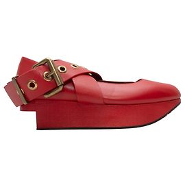 Sapatilhas VIVIENNE WESTWOOD T.EU 36 Couro Vermelho
