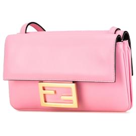 Fendi-Sacs à main FENDI T. Cuir-Rose