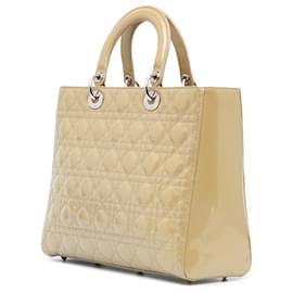 Dior-DIOR Handbags T.  Leather-Golden