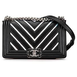 Chanel-CHANEL Handbags T.  Leather-Black