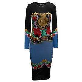 VERSACE JEANS COUTURE Dresses T.IT 40 Synthetic Black
