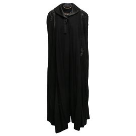 ESCADA Coats T.International One Size Wool Black