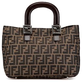Fendi-FENDI Handbags T.  Leather-Brown