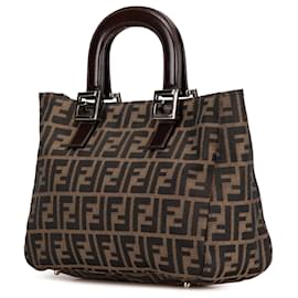 Fendi-FENDI Handbags T.  Leather-Brown
