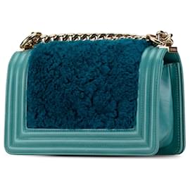 Chanel-CHANEL Handbags T.  Leather-Blue