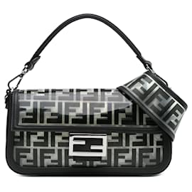Fendi-FENDI Handbags T.  Leather-Black