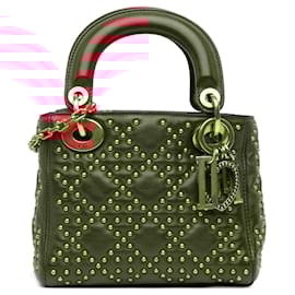 Dior-DIOR Handbags T.  Leather-Red