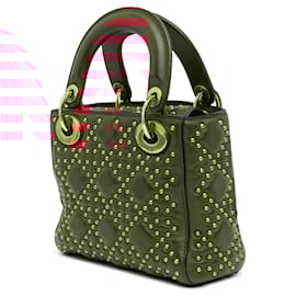 Dior-DIOR Handbags T.  Leather-Red
