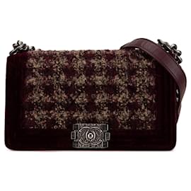 Chanel-CHANEL Handbags T.  Leather-Red
