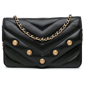 Chanel-CHANEL Handbags T.  Leather-Black