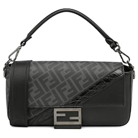 Fendi-FENDI Handbags T.  Leather-Black