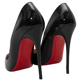 Christian Louboutin-CHRISTIAN LOUBOUTIN Talons T.EU 36 Cuir-Noir