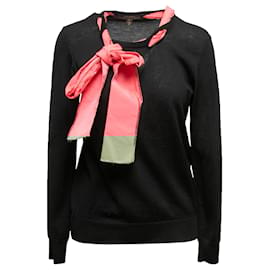 Louis Vuitton-LOUIS VUITTON Knitwear T.International L Wool-Black