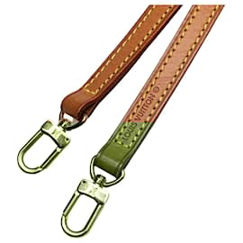 Louis Vuitton-LOUIS VUITTON Bag charms T.  Leather-Brown