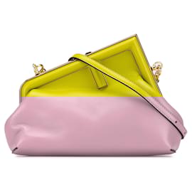 Fendi-FENDI Handbags T.  Leather-Green