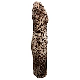 Dolce & Gabbana-DOLCE & GABBANA Dresses T.IT 42 Silk-Brown