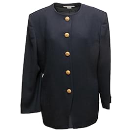 Dior-DIOR Jackets T.International L Wool-Navy blue