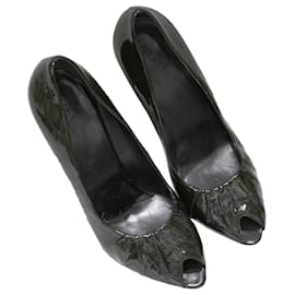 Prada-PRADA Heels T.EU 37 Leather-Green