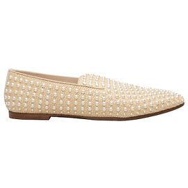 JIMMY CHOO Bailarinas T.EU 39 Tela Blanco