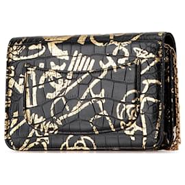 Chanel-CHANEL Handbags T.  Exotic leathers-Black