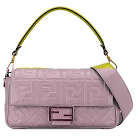 Fendi-FENDI Handbags T.  Leather-Green