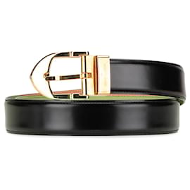 Louis Vuitton-LOUIS VUITTON Belts T.International S Leather-Black