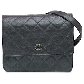 Chanel-CHANEL Handbags T.  Leather-Black