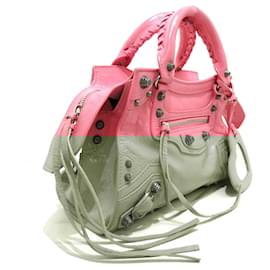 Balenciaga-BALENCIAGA Handbags T.  Leather-Pink