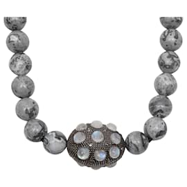 Autre Marque-BAVNA Necklaces T.  Metal-Silvery
