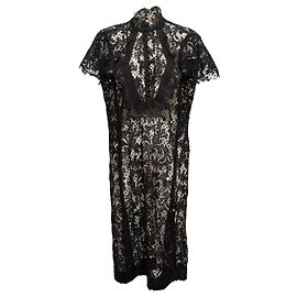 SACAI Dresses T.US 2 Synthetic Black
