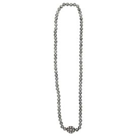 Autre Marque BAVNA Long necklaces T.  Silver Silvery