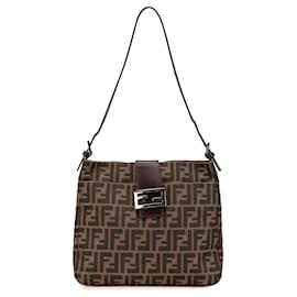 Fendi-FENDI Handbags T.  Leather-Brown