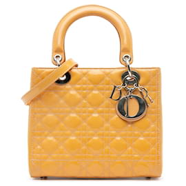 Dior-DIOR Handbags T.  Leather-Yellow
