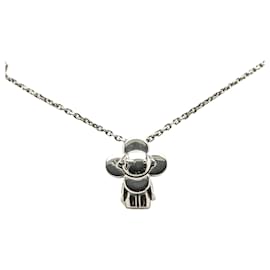 Louis Vuitton-LOUIS VUITTON Necklaces T.  Cloth-Silvery