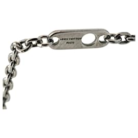 Louis Vuitton-LOUIS VUITTON Necklaces T.  Cloth-Silvery