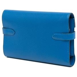 Hermès-Sacs, portefeuilles et étuis HERMES T. Cuir-Bleu