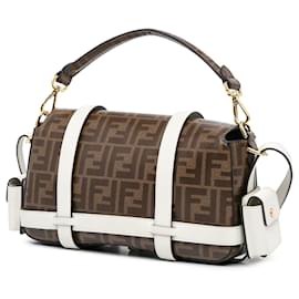 Fendi-FENDI Handbags T.  Leather-Brown