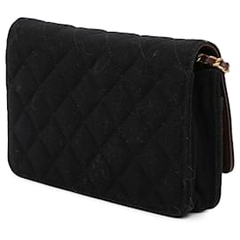 Chanel-CHANEL Handbags T.  Wool-Black
