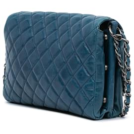 Chanel-CHANEL Handbags T.  Leather-Blue