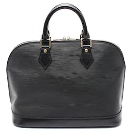 Louis Vuitton-LOUIS VUITTON Handbags T.  Leather-Black