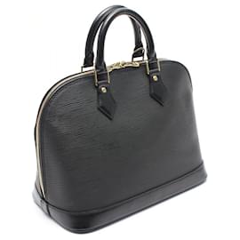 Louis Vuitton-LOUIS VUITTON Handbags T.  Leather-Black