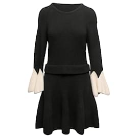 Alexander Mcqueen-ALEXANDER MCQUEEN Knitwear T.International XL Wool-Black