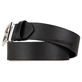 Fendi-FENDI Belts T.International S Leather-Black