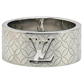 Louis Vuitton-LOUIS VUITTON Rings T.International S Steel-Silvery