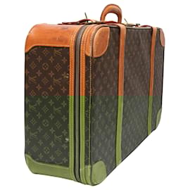 Louis Vuitton-LOUIS VUITTON Travel bags T.  Leather-Brown