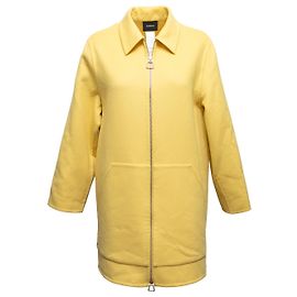 AKRIS Coats T.US 4 Wool Yellow